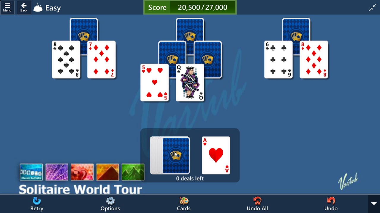 Solitaire World Tour Game #13 | November 30, 2020 Event