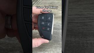 GMC YUKON Key Fob Battery Replacement 2021 - 2025 #automobile #carkey #keyfob #diy #gmcyukon