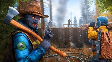 I Spent 7 Days Building A Hidden Forest Compound - DayZ 1/2