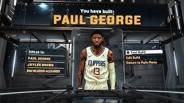 HOW TO MAKE A PAUL GEORGE BUILD ON NBA 2K20 - TOP 3 BUILDS!!