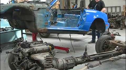 Building a MEV Exocet - MX5 Miata NA NB Mk1/2 body removal Pt2