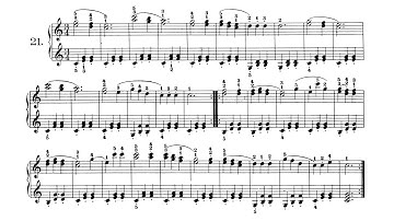 CARL CZERNY - etude No. 21 | Practical Method For Beginners Op. 599