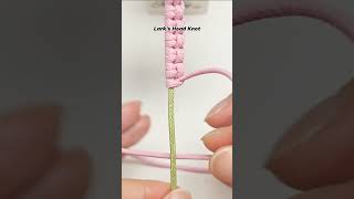 How to Tie a Lark’s Head Knot | Basic Macrame Tutorial for Beginners  #shortstutorial #diy #macrame