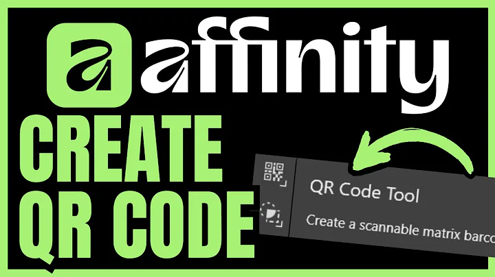 How To CREATE A QR CODE In Affinity Designer (QUICK & EASY) 2025