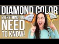 Diamond color explained  compare colors sidebyside