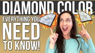 Diamond Color EXPLAINED (  Compare Colors Side-By-Side!)