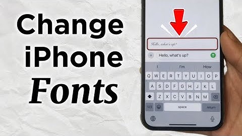 How to Change Font Style in iPhone (iOS 18)?