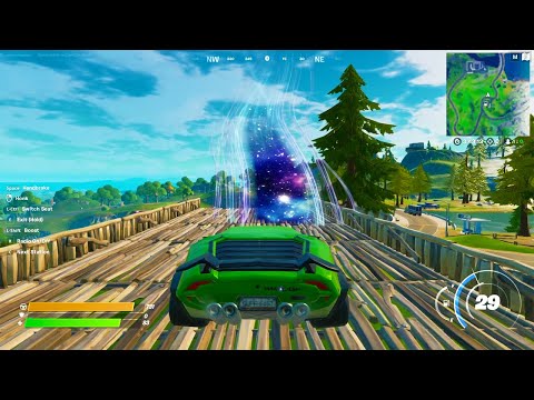 What Happens if You Enter The Second Marvel ZERO POINT Portal By Car in Fortnite ! Fortnite Season 5