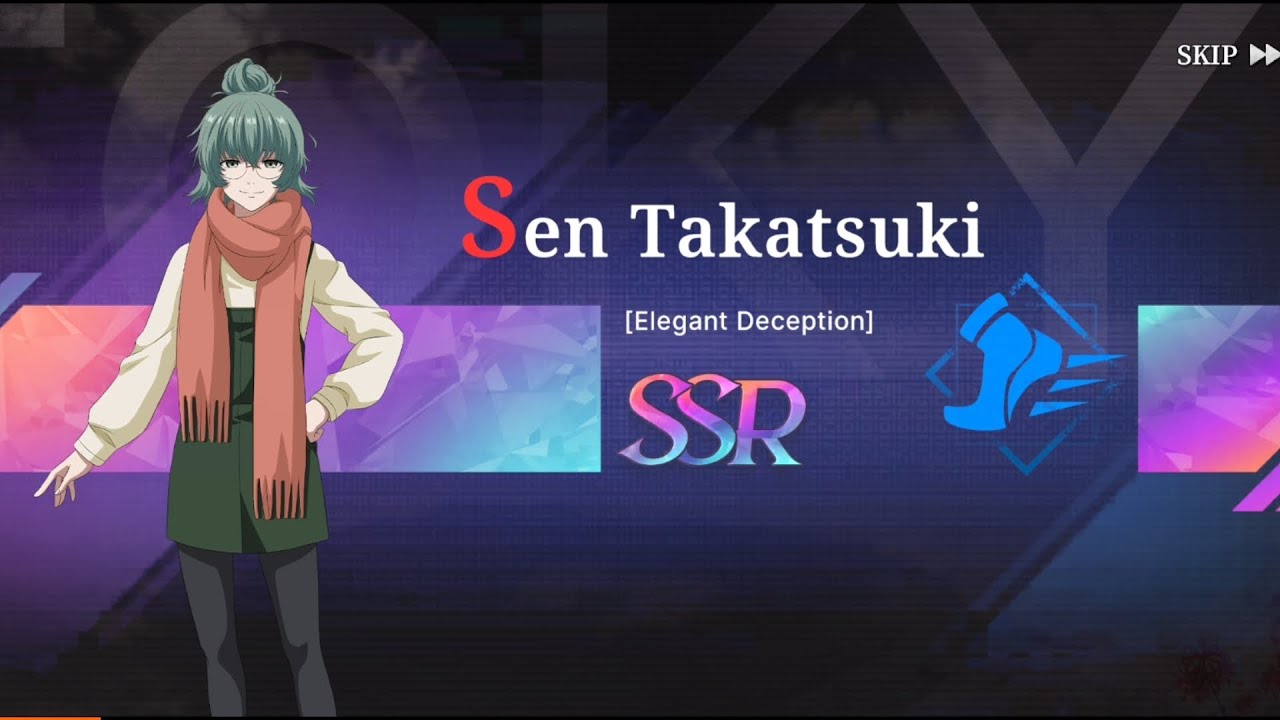 Summon - Review Character Sen Takatsuki [Elegant Deception] | Tokyo Ghoul: Break the Chains 