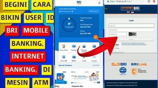 Cara Membuat USER ID BANK BRI LOGIN di APLIKASI BRImo | INTERNET BANKING BRI~Mataangin08