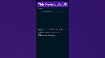 The this Keyword in JavaScript: A Simple Explanation Even Your Cat Could Understand 🐱 #coding #js