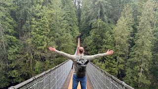 Capilano park  Підвісний міст Капілано парк