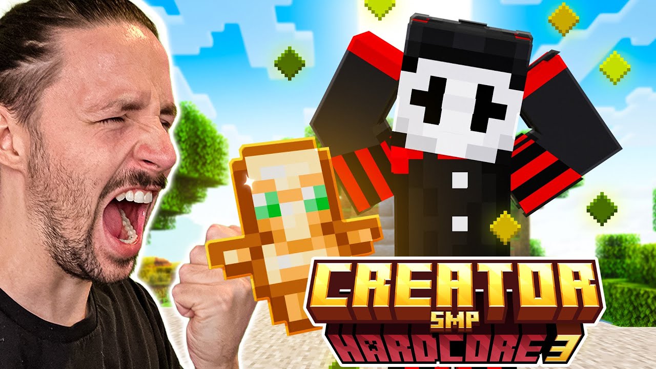 CLOWNPIERCE ZIJN TOTEM GEPOPT?! - Minecraft CreatorSMP Hardcore 3 #23 - Team Zuid