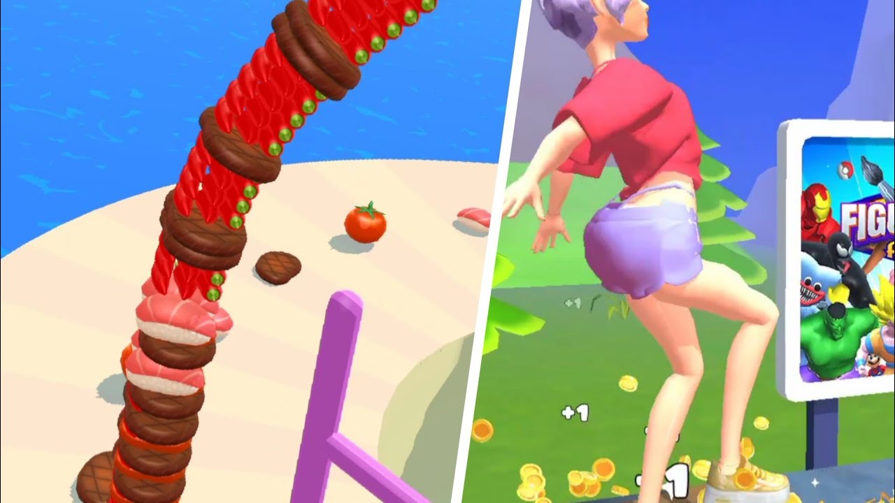 Ruice run | Tippy toe collect 200$ earn money coin Live gameplay video |