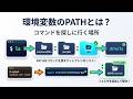 環境変数のPATHって何？「パスを通す」と言われても... command not found を解決する方法 | 岡田斗司夫ボイスによる解説