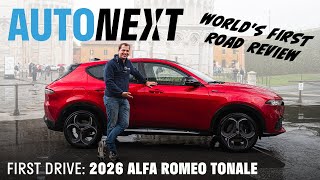 2026 Alfa Romeo Tonale | World's First Road Review | The Italian Comeback? | AutoNext