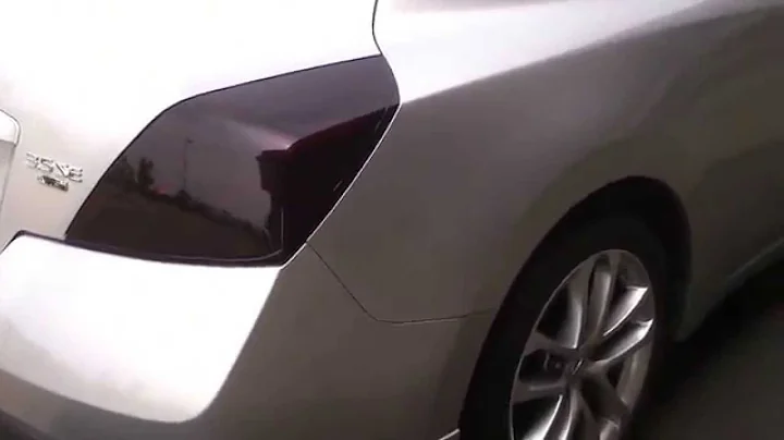 Altima 2009 20% Window & Tail light Tint Buffalo NY customradio.com