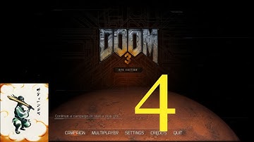 Doom 3 BFG PC Run part 4 - Protect J. Edwards