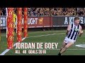 Jordan De Goey 48 Goals 2018