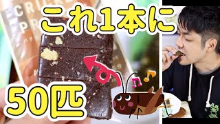 BugMo｜話題のコオロギバーをいただきます！ バグモクリケットプロテイン