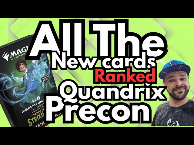 ALL the New cards from Quandrix Unlimited precon - YouTube