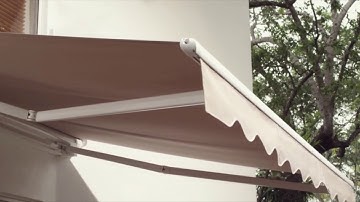 Happify your home with a motorized awning powered by Somfy