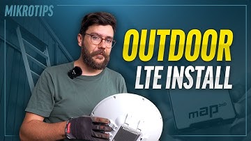 How to install outdoor LTE with MikroTik