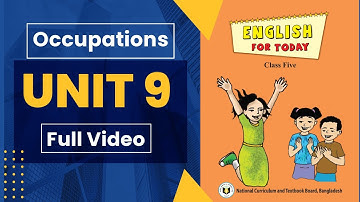 Class 5 English Unit 9 Full Video | Occupations
