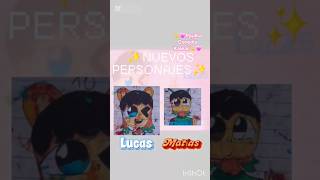 NUEVOS PERSONOAJES DEL CANAL Mis conejitos (Lucas y Matías) 💫💗 #art #animation #dibujo