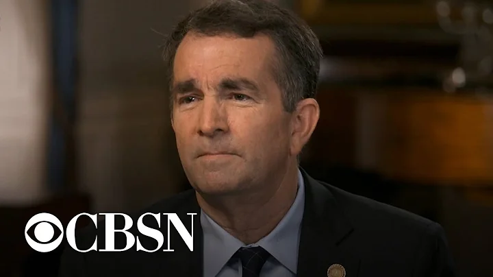 Virginia Governor Ralph Northam says "I'm not going anywhere"