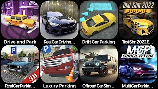 Drive and Park, Real Car Driving, Drift Car Parking, Taxi Sim 2022, Real Car Parking, Luxury Parking screenshot 1