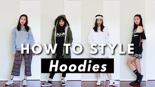 How to style hoodies | Fashion lookbook