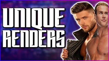 WWE2K22/23: Original CAW Renders and how to resize them