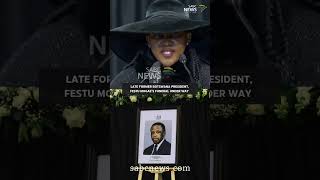 Late former Botswana President, Festu Mogae’S funeral under way