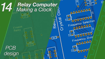 Relay Computer Clock - Ep14 - PCB Design