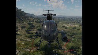 The little mosquito that could | War Thunder AH-M6 gameplay screenshot 5