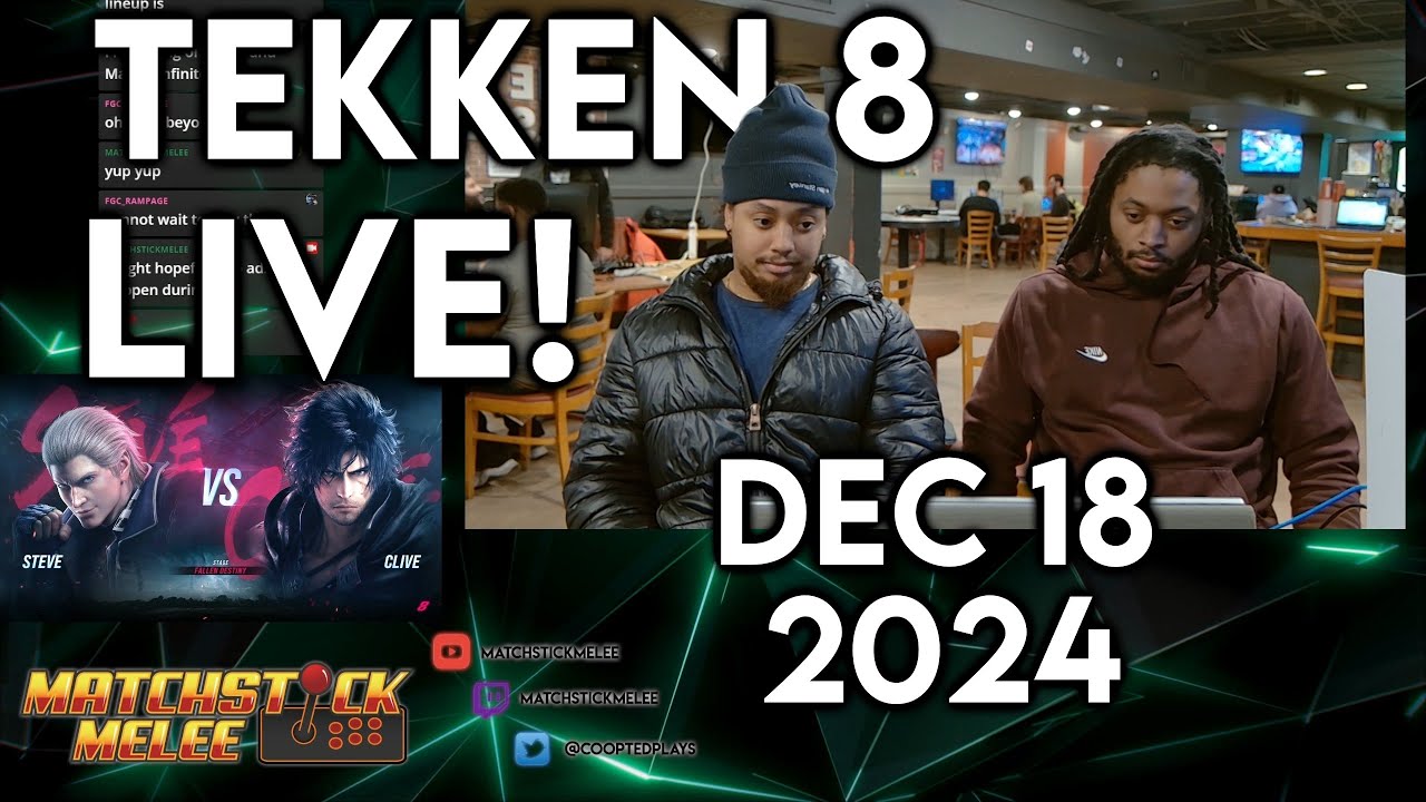 Tekken 8 LIVE Dec 18, 2024 ☆Time Stamped☆