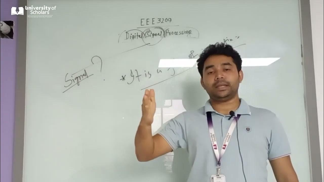 Digital Signal Processing Lecture 01 EEE Anirban Sarkar