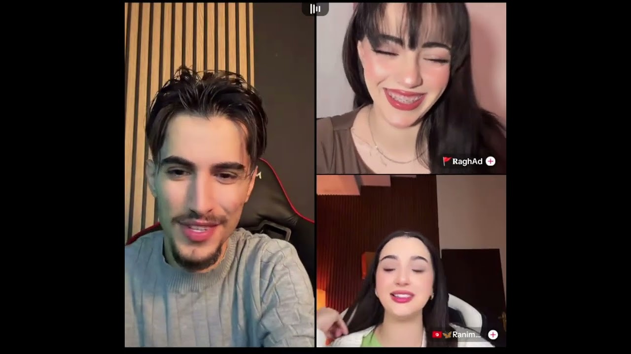 وائل رباعي مع البنات رغد ورنيم ورين اللبنانية كلو ضحك وغزل