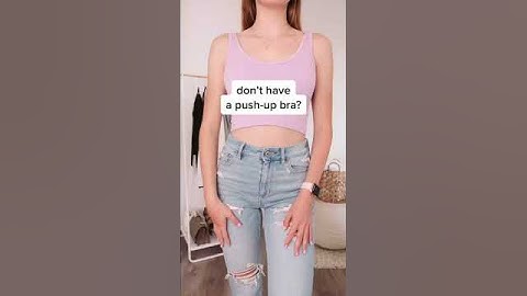 Don't Have a Push-Up Bra? #Shorts