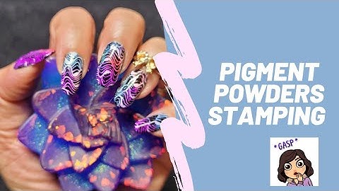 Pigment Powders Stamping