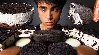 ASMR OREO ICE CREAM SANDWICH, OREO COOKIES AND CREAM ICE CREAM, OREO CHEESECAKE & CHOCOLATE COOKIES screenshot 2