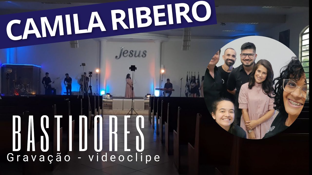 Gravação do videoclipe da cantora CAMILA RIBEIRO [BASTIDORES]