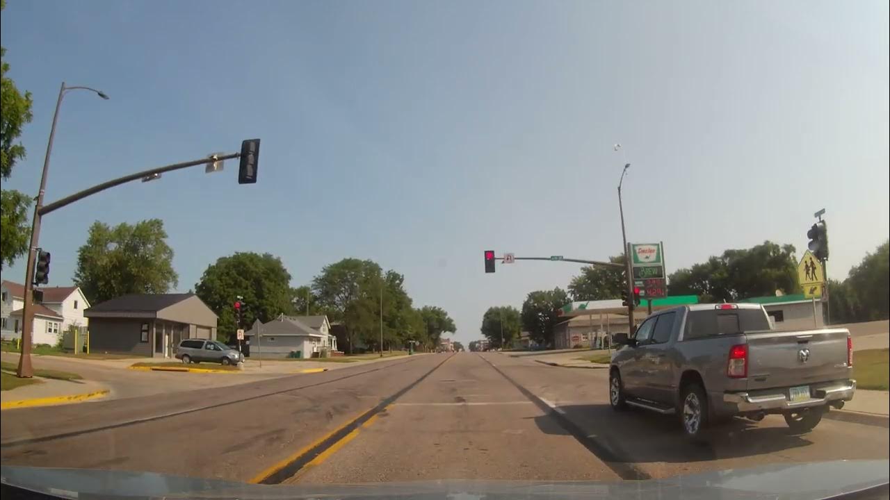 Driving through Milford, Iowa YouTube
