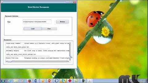 Final Year Projects | Identifying opinion feature vis intrinsic and extrinsic domain relevance