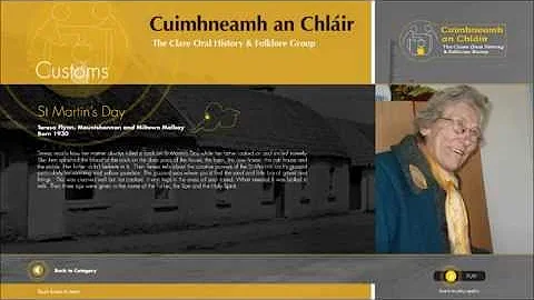 Memories of St. Martin's Day by Teresa Flynn