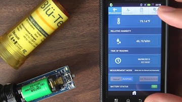 BAPI Blu-Test Tool - Taking Temperature and Humidity Measurements with Your Phone
