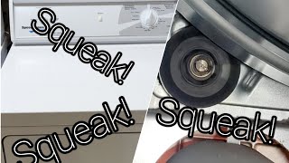 Speedqueen dryer roller replacement (loud dryer repair)