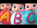 Abc Song: A For Apple + More Nursery Rhymes & Baby Songs- NuNu Tv