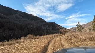 По берегам реки Урсул от устья